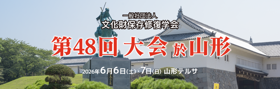 文化財保存修復学会第48回大会